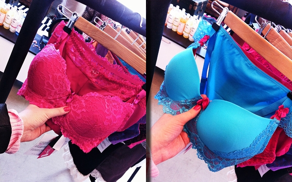 Isis Blue and Ella Rose by You! Lingerie
